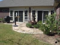 Installation of stone patios